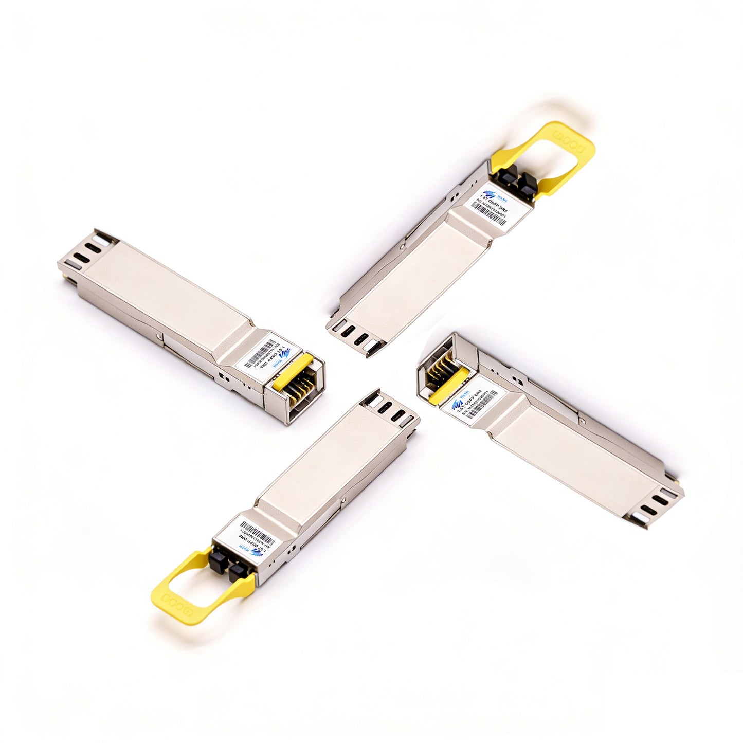 1.6T 2xDR4/DR8 OSFP224 PAM4 1310nm 500m DOM Dual MPO-12/APC Single-mode Optical Module