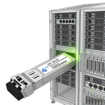 10G SFP+ ER 1550nm 40km DOM LC Duplex Single-Mode Optical Module Transceiver