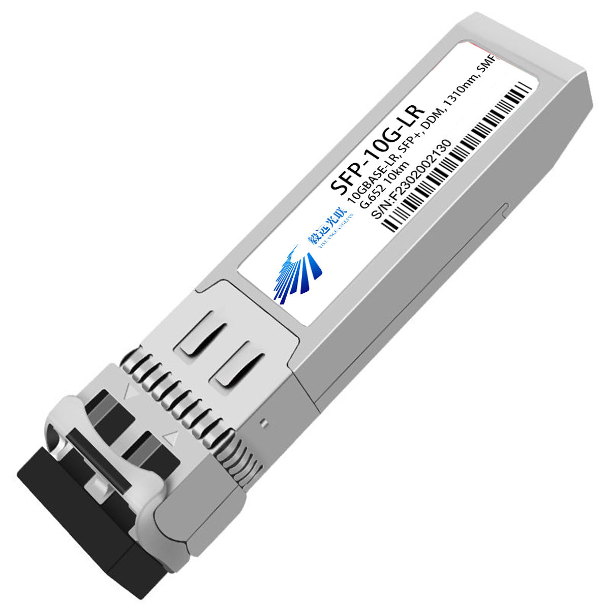 10G SFP+ LR 1310nm 10km DOM LC Duplex Single-Mode Optical Module Transceiver