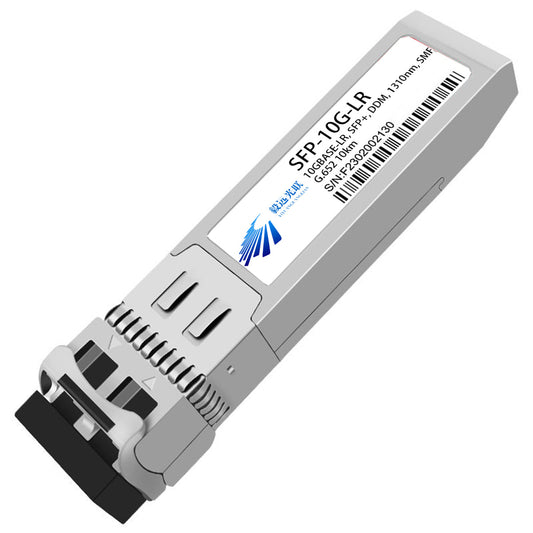 10G SFP+ LR 1310nm 10km DOM LC Duplex Single-Mode Optical Module Transceiver