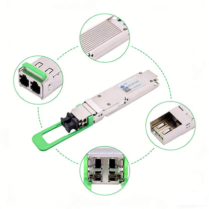 800G OSFP 2xFR4/FR8 PAM4 1310nm 2km DOM LC Duplex Single-Mode Optical Module