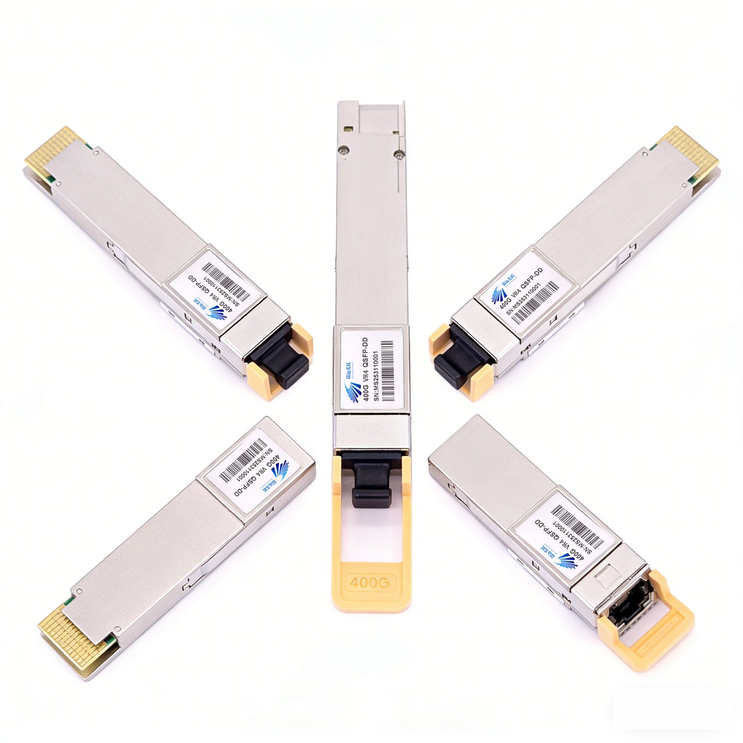 400G QSFP-DD DR4 PAM4 1310nm 500m DOM MPO-12/APC Single-Mode Optical Module