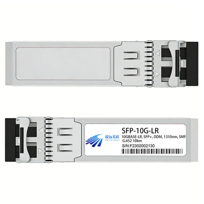 10G SFP+ LR 1310nm 10km DOM LC Duplex Single-Mode Optical Module Transceiver