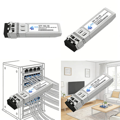 10G SFP+ ER 1550nm 40km DOM LC Duplex Single-Mode Optical Module Transceiver