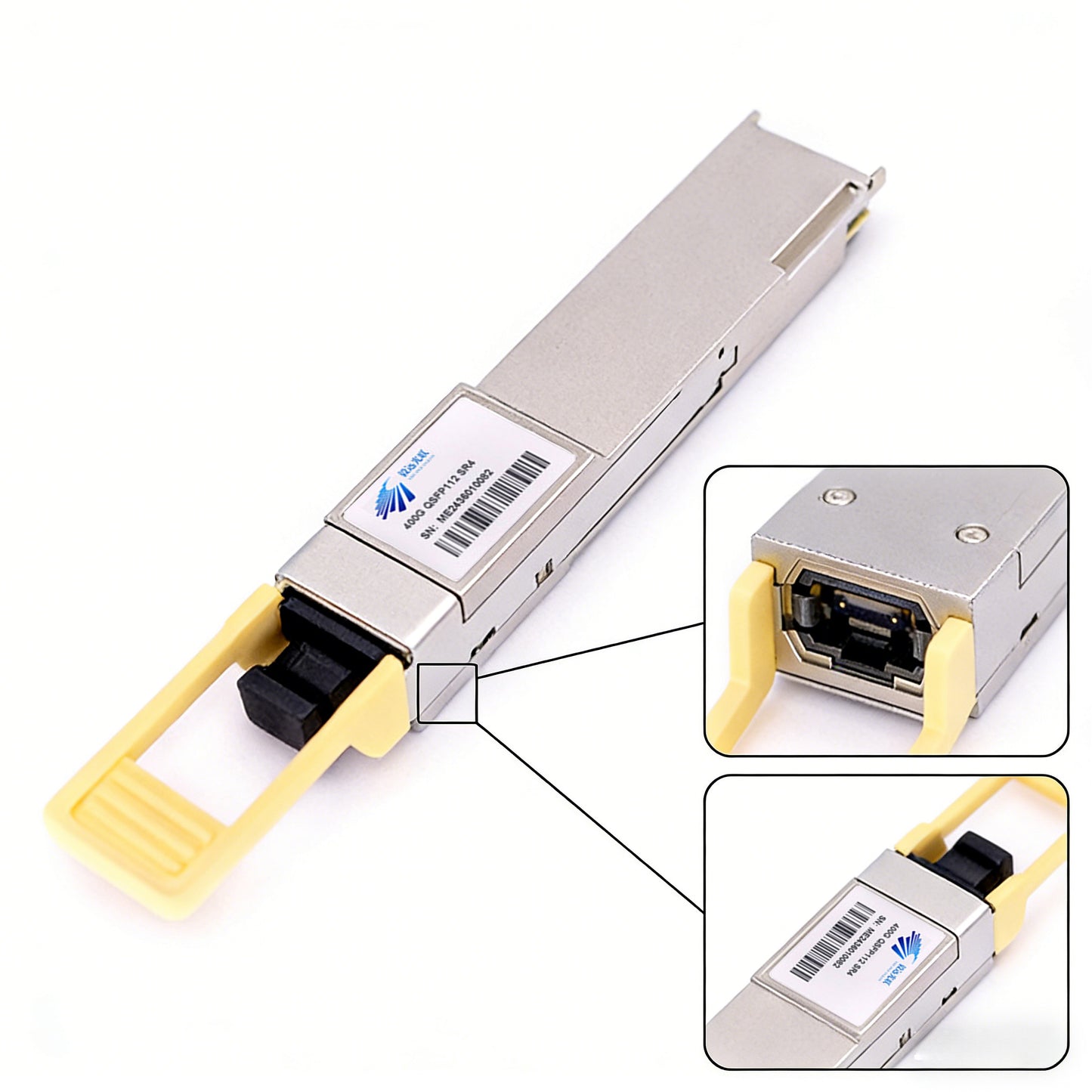 400G QSFP-DD FR4 PAM4 1310nm 2km DOM LC Duplex Single-Mode Optical Module