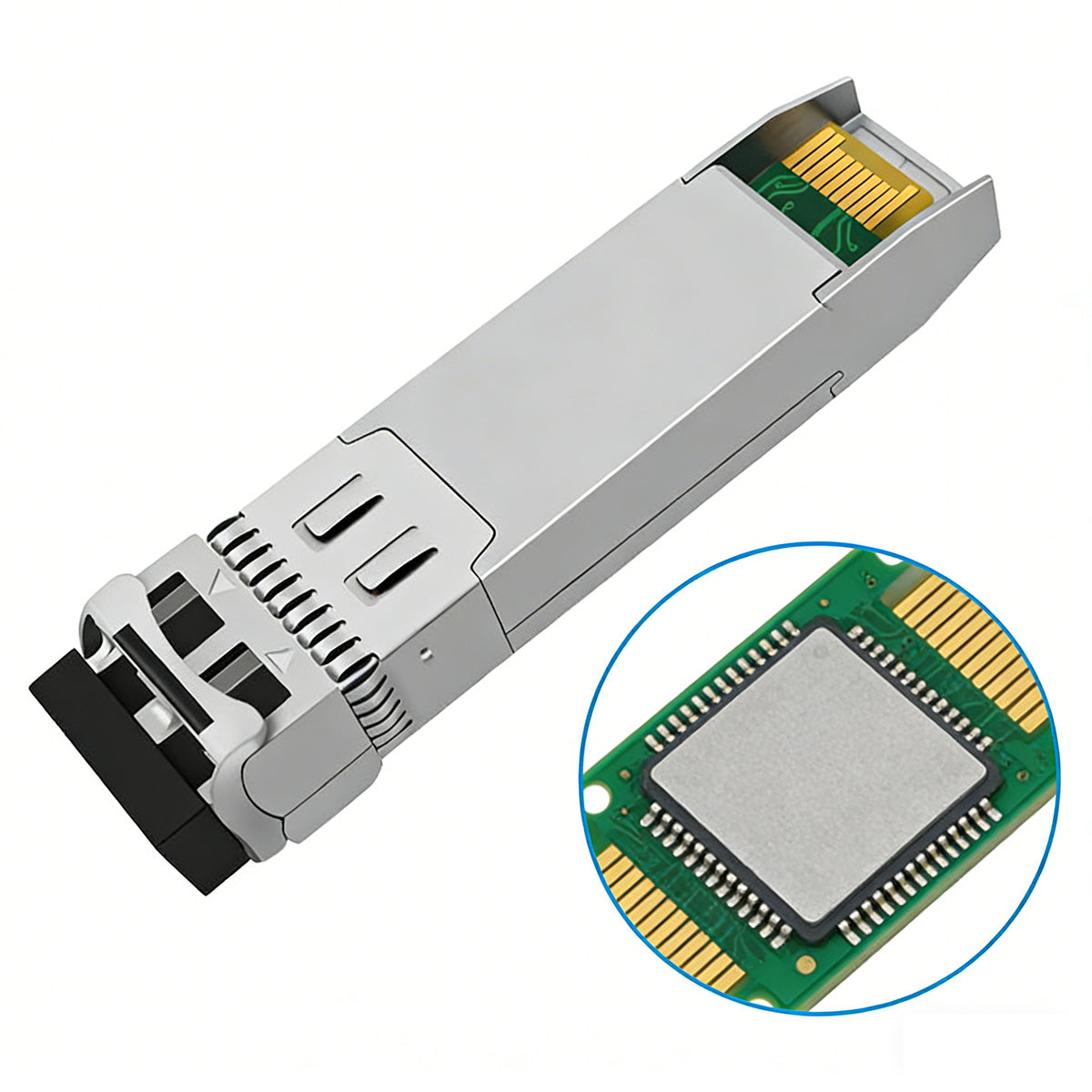 10G SFP+ ER 1550nm 40km DOM LC Duplex Single-Mode Optical Module Transceiver